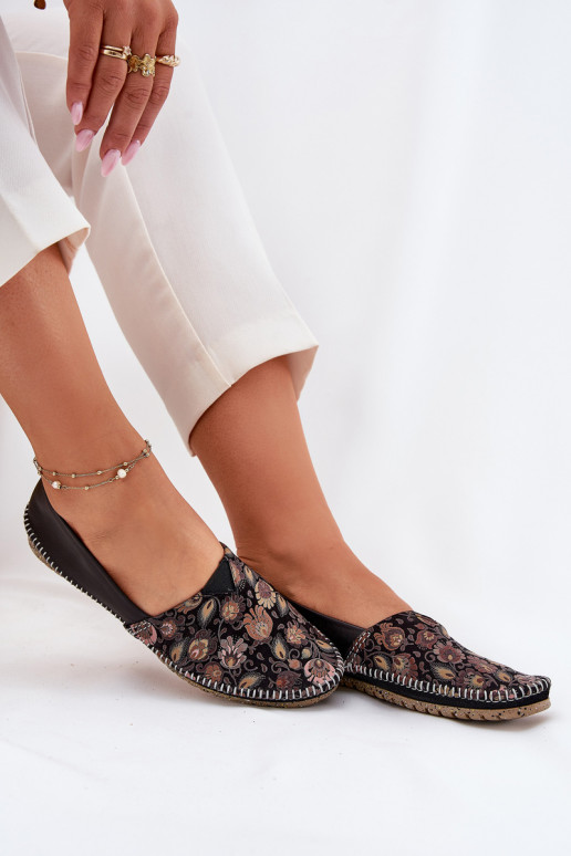 Pele Estampado Bailarinas Tem que serciejka T1929-71 cor preta Pele Estampado Bailarinas Tem que serciejka T1929-71 cor preta