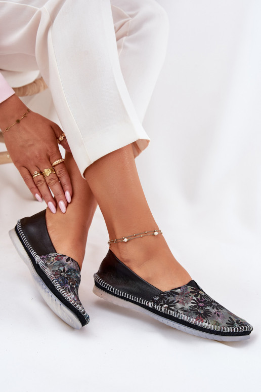 Bailarinas com escritos Tem que serciejka T1930-39 cor preta