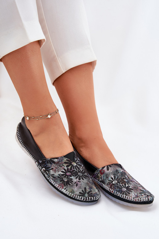 Bailarinas com escritos Tem que serciejka T1930-39 cor preta