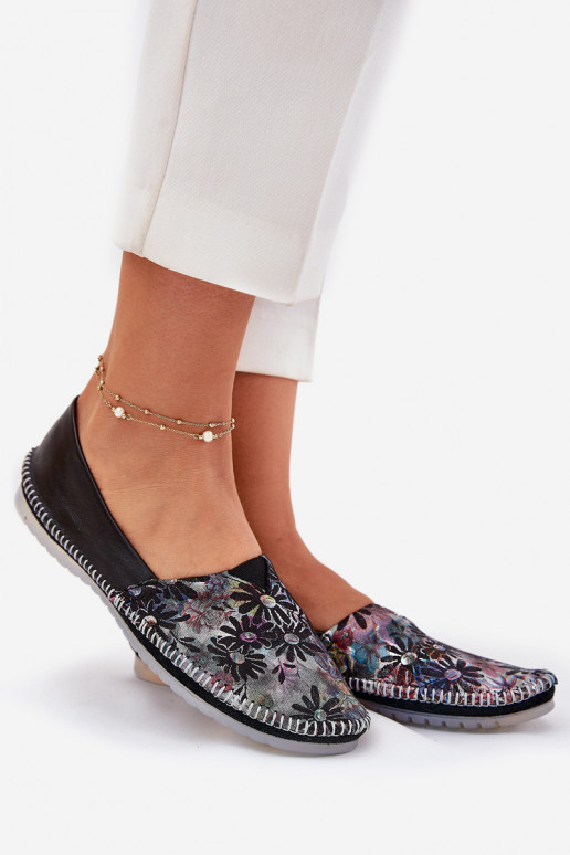 Bailarinas com escritos Tem que serciejka T1930-39 cor preta