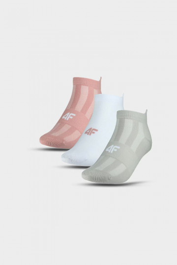 Skarpety TreningoParae Feminino 3 Casais 4FEMMM00UFSOF136-90S Cores diferentes