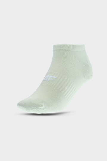 Meias femininas do dia a dia até o tornozelo 3 pares em várias cores 2