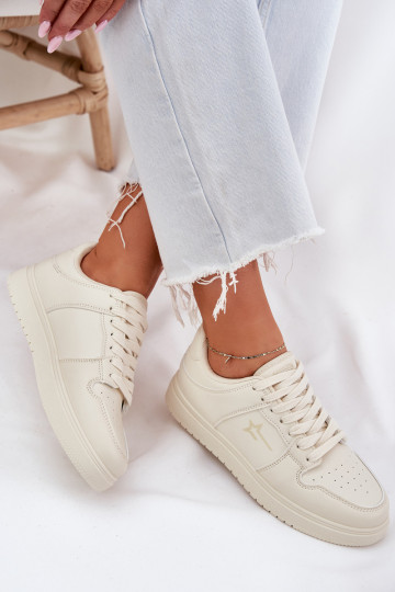 À modalo de tênis Feminino Big Star RR274A243 HI-POLY SYSTEM bege