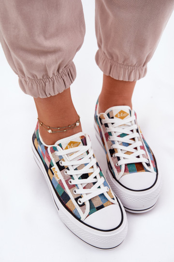 Estampado Sapatos de lazer com uma plataforma Lee Cooper LCEM-25-31-3441L Cores diferentes