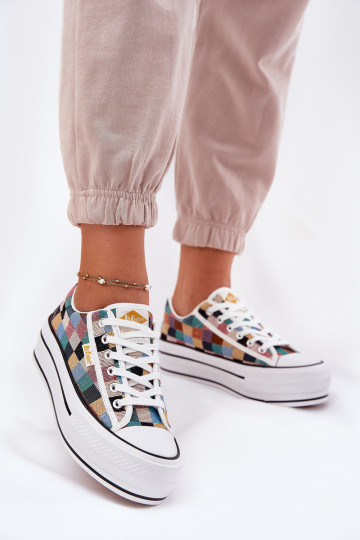 Estampado Sapatos de lazer com uma plataforma Lee Cooper LCEM-25-31-3441L Cores diferentes 2