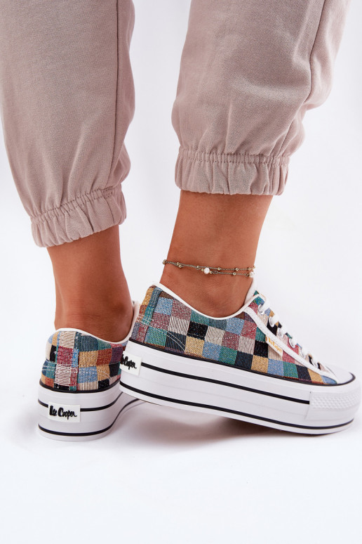 Estampado Sapatos de lazer com uma plataforma Lee Cooper LCEM-25-31-3441L Cores diferentes Estampado Sapatos de lazer com uma plataforma Lee Cooper LCEM-25-31-3441L Cores diferentes