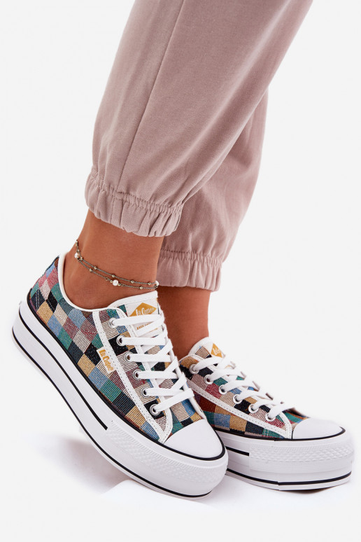 Estampado Sapatos de lazer com uma plataforma Lee Cooper LCEM-25-31-3441L Cores diferentes Estampado Sapatos de lazer com uma plataforma Lee Cooper LCEM-25-31-3441L Cores diferentes