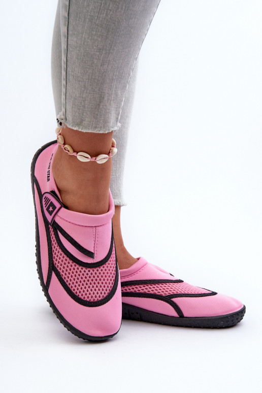 Feminino sapato Evidência cor rosa Big Star NN274A804