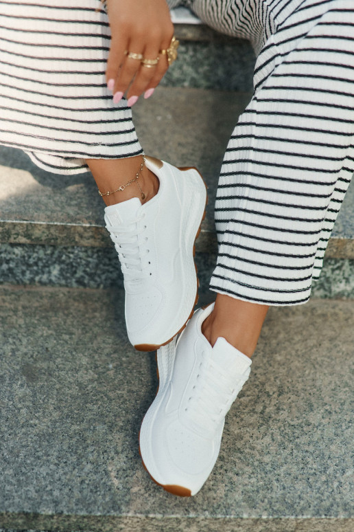 Ténis femininos Big Star RR274629 HI-POLY SYSTEM cor branca