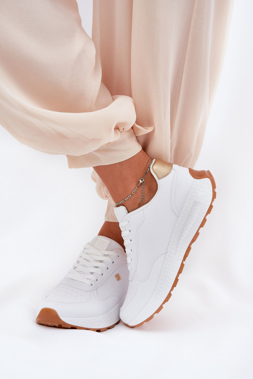 Ténis femininos Big Star RR274629 HI-POLY SYSTEM cor branca