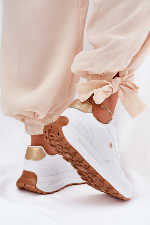 Ténis femininos Big Star RR274629 HI-POLY SYSTEM cor branca