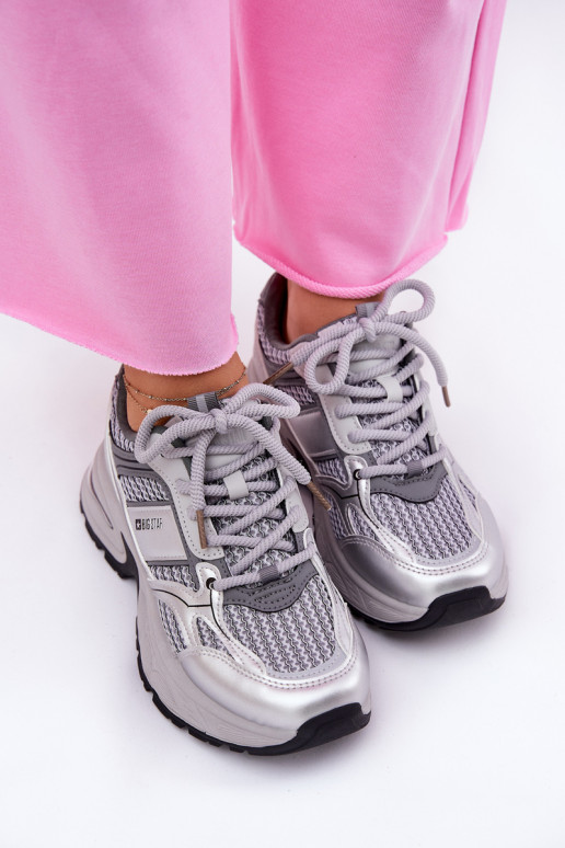 Tênis cinzas femininos Big Star RR274A193