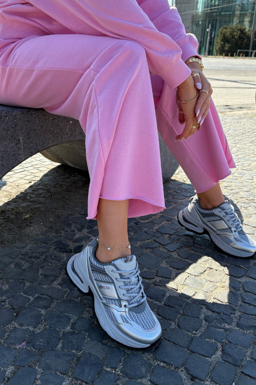 Tênis cinzas femininos Big Star RR274A193