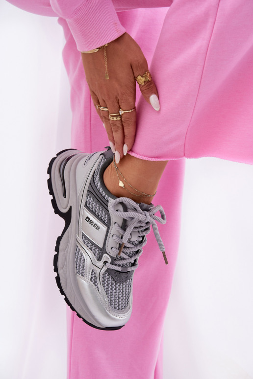 Tênis cinzas femininos Big Star RR274A193