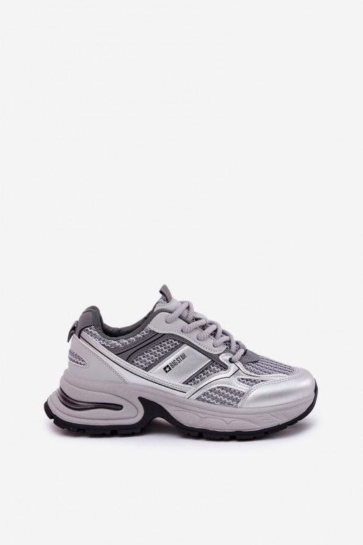 Tênis cinzas femininos Big Star RR274A193