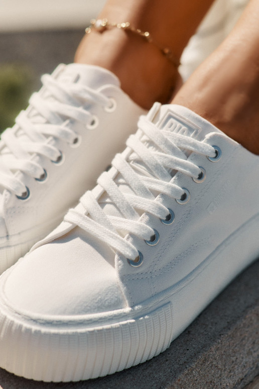 Sapatos casuais brancos femininos Big Star RR274405