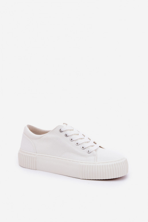 Sapatos casuais brancos femininos Big Star RR274405