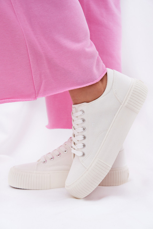 Sapatos casuais brancos femininos Big Star RR274405