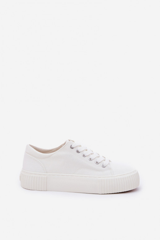 Sapatos casuais brancos femininos Big Star RR274405