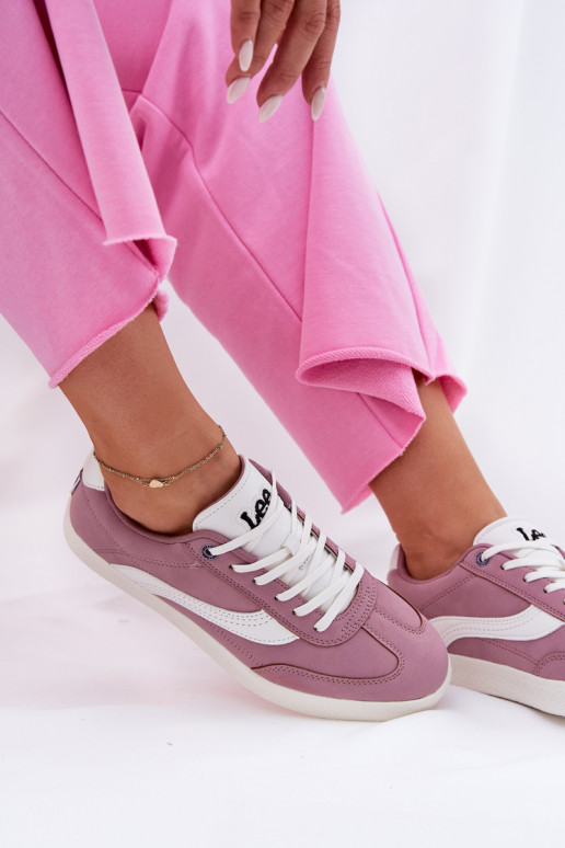 Tênis violetas femininos Lee Lian Inomen Loin 50251005.72G Tênis violetas femininos Lee Lian Inomen Loin 50251005.72G