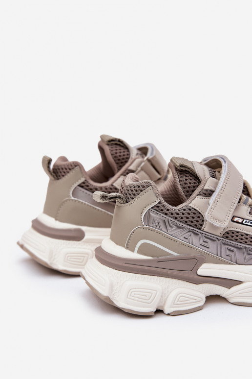 À modalo de tênis sapato Tênis infantis com fixadores adesivos cor cáqui Ronivelle À modalo de tênis sapato Tênis infantis com fixadores adesivos cor cáqui Ronivelle