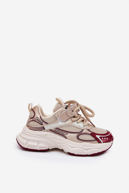 À modalo de tênis Infantil Em uma sola grossa cor dourada Xairana À modalo de tênis Infantil Em uma sola grossa cor dourada Xairana