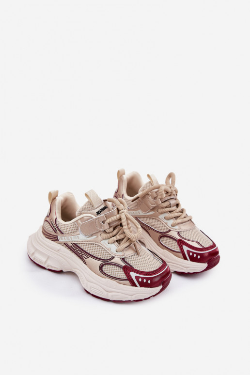 À modalo de tênis Infantil Em uma sola grossa cor dourada Xairana À modalo de tênis Infantil Em uma sola grossa cor dourada Xairana