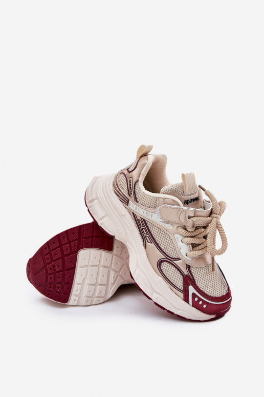 À modalo de tênis Infantil Em uma sola grossa cor dourada Xairana À modalo de tênis Infantil Em uma sola grossa cor dourada Xairana