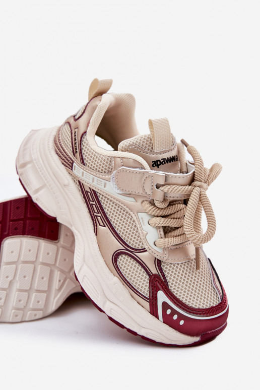 À modalo de tênis Infantil Em uma sola grossa cor dourada Xairana À modalo de tênis Infantil Em uma sola grossa cor dourada Xairana