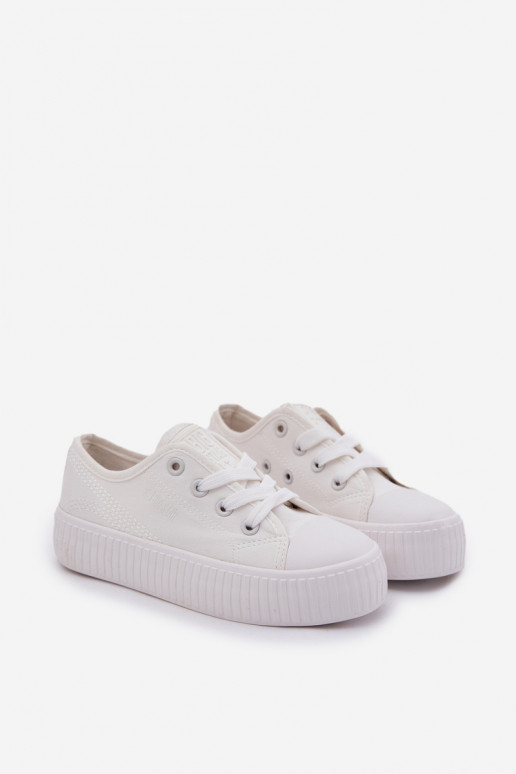 sapatos casuais Infantil com atacadores Big Star RR374009 cor branca sapatos casuais Infantil com atacadores Big Star RR374009 cor branca