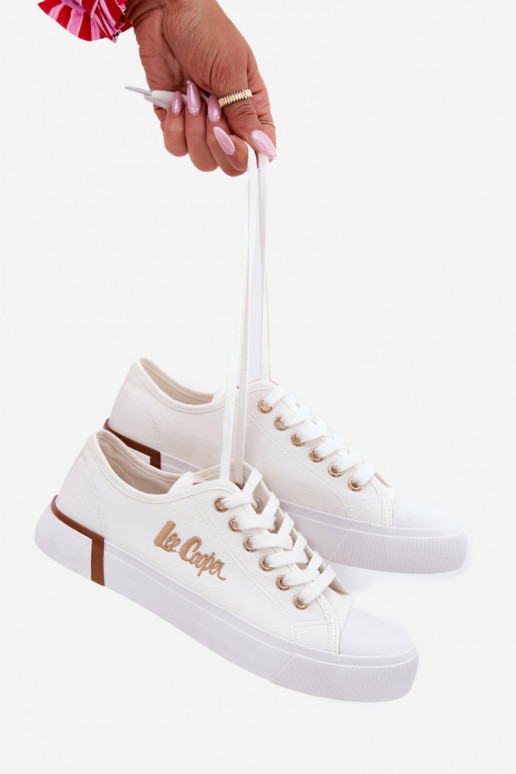 sapatos casuais  Feminino Lee Cooper LCEM-25-31-3428L cor branca sapatos casuais  Feminino Lee Cooper LCEM-25-31-3428L cor branca