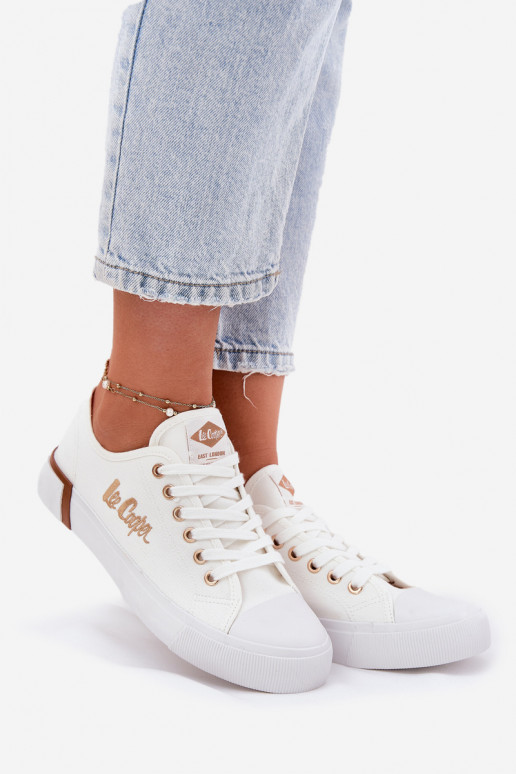 sapatos casuais  Feminino Lee Cooper LCEM-25-31-3428L cor branca sapatos casuais  Feminino Lee Cooper LCEM-25-31-3428L cor branca