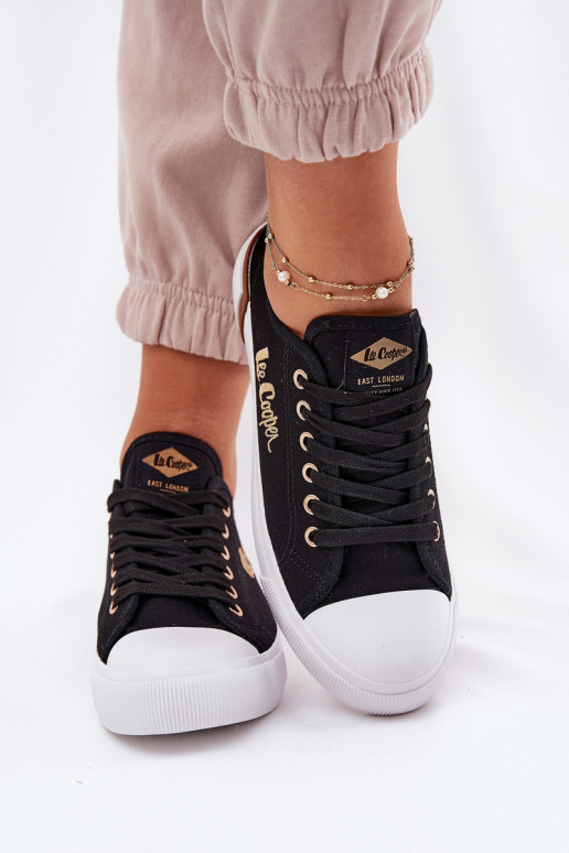 sapatos casuais  Feminino Lee Cooper LCEM-25-31-3427L cor preta sapatos casuais  Feminino Lee Cooper LCEM-25-31-3427L cor preta