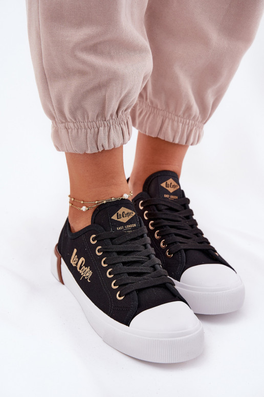 sapatos casuais  Feminino Lee Cooper LCEM-25-31-3427L cor preta sapatos casuais  Feminino Lee Cooper LCEM-25-31-3427L cor preta