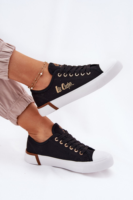 sapatos casuais  Feminino Lee Cooper LCEM-25-31-3427L cor preta sapatos casuais  Feminino Lee Cooper LCEM-25-31-3427L cor preta