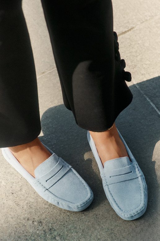 Mocassins de camurça Big Star RR274943 cor azul