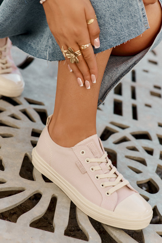 Calçados casuais Big Star RR274732 cor rosa claro