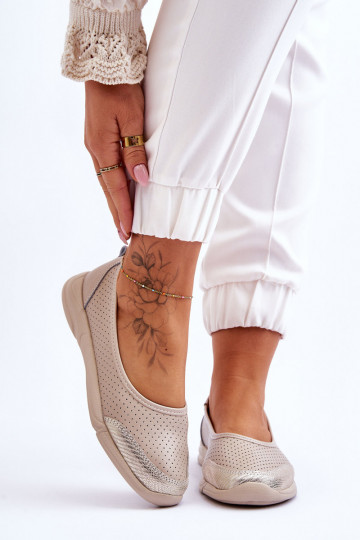 Pele Feminino Bailarinas a céu aberto bege Lucy