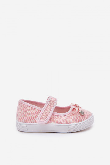 bailarinas infantis com fitas cor rosa Amirinas 2