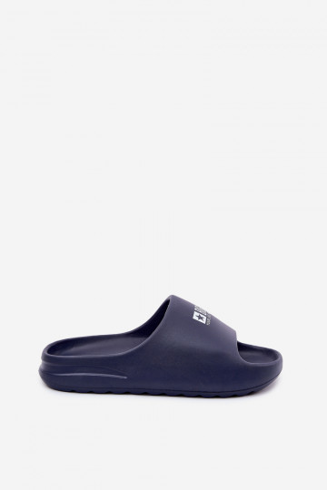 Chinelos leves Chinelos Tem que sercho Z Logo Big Star RR174A014 azul escuro 2