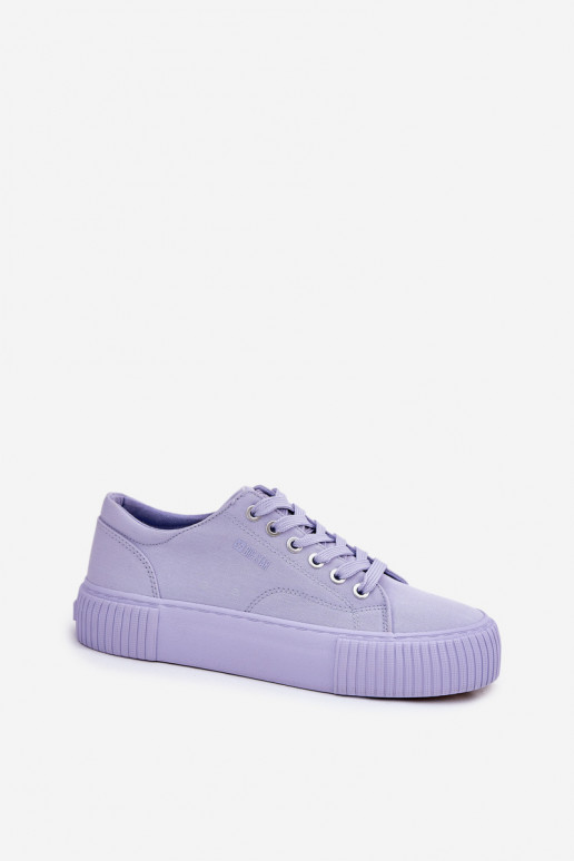  Sapatos de lazer Big Star RR274406 Cor violeta