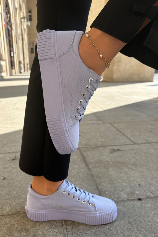  Sapatos de lazer Big Star RR274406 Cor violeta