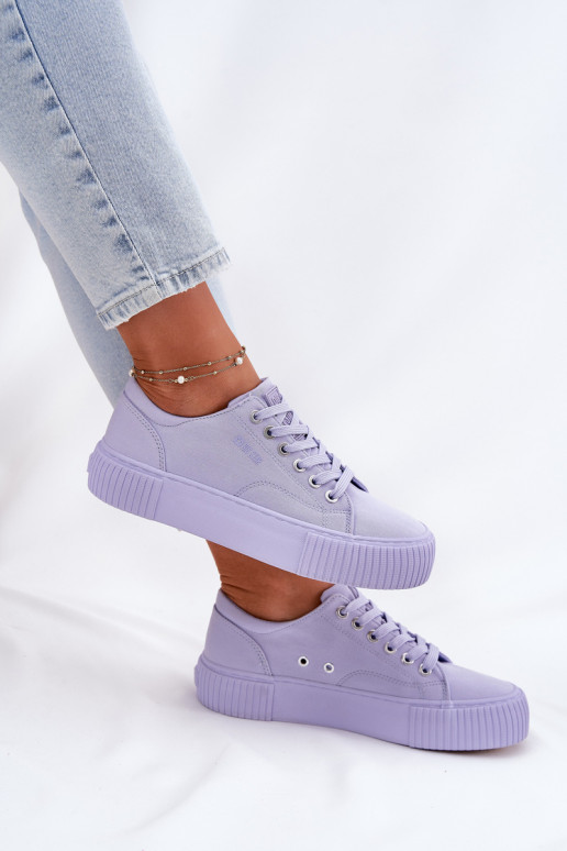  Sapatos de lazer Big Star RR274406 Cor violeta