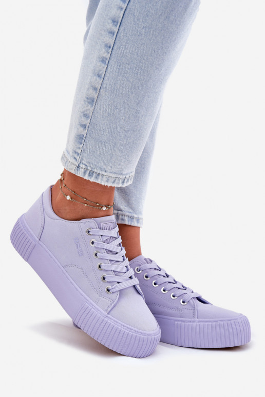  Sapatos de lazer Big Star RR274406 Cor violeta