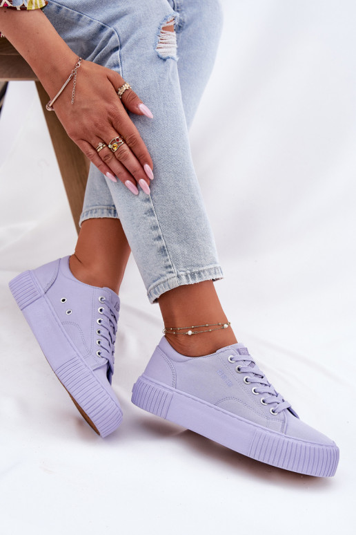  Sapatos de lazer Big Star RR274406 Cor violeta