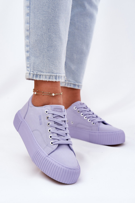  Sapatos de lazer Big Star RR274406 Cor violeta