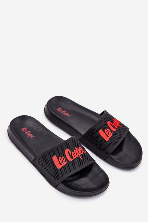 Chinelos Tem que sercho Lee Cooper LCEM-25-07-3526M cor preta Chinelos Tem que sercho Lee Cooper LCEM-25-07-3526M cor preta