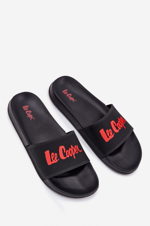 Chinelos Tem que sercho Lee Cooper LCEM-25-07-3526M cor preta Chinelos Tem que sercho Lee Cooper LCEM-25-07-3526M cor preta