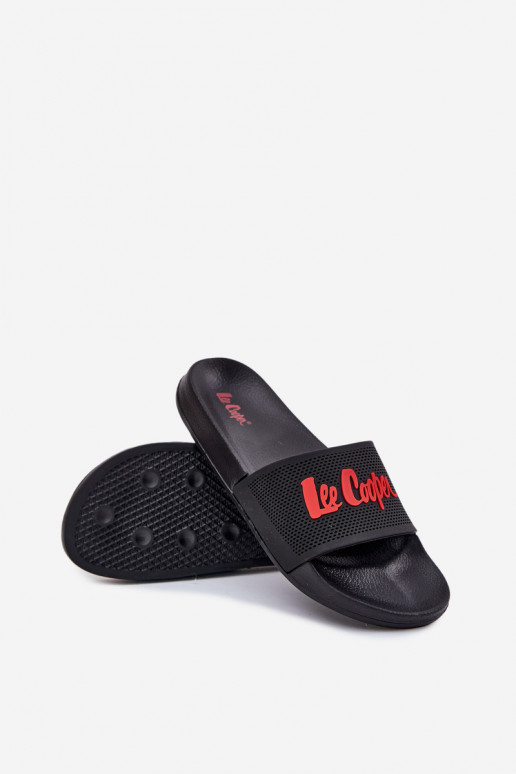 Chinelos Tem que sercho Lee Cooper LCEM-25-07-3526M cor preta Chinelos Tem que sercho Lee Cooper LCEM-25-07-3526M cor preta