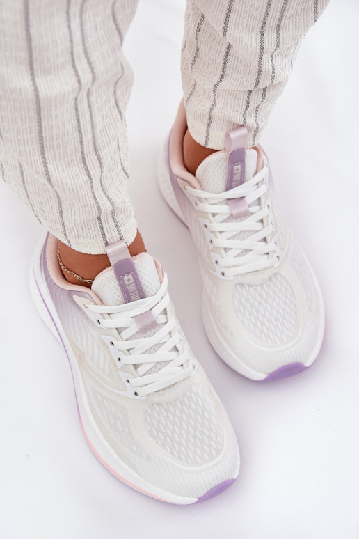 tênis Feminino Big Star RR274A161 HI-POLY SYSTEM cor branca